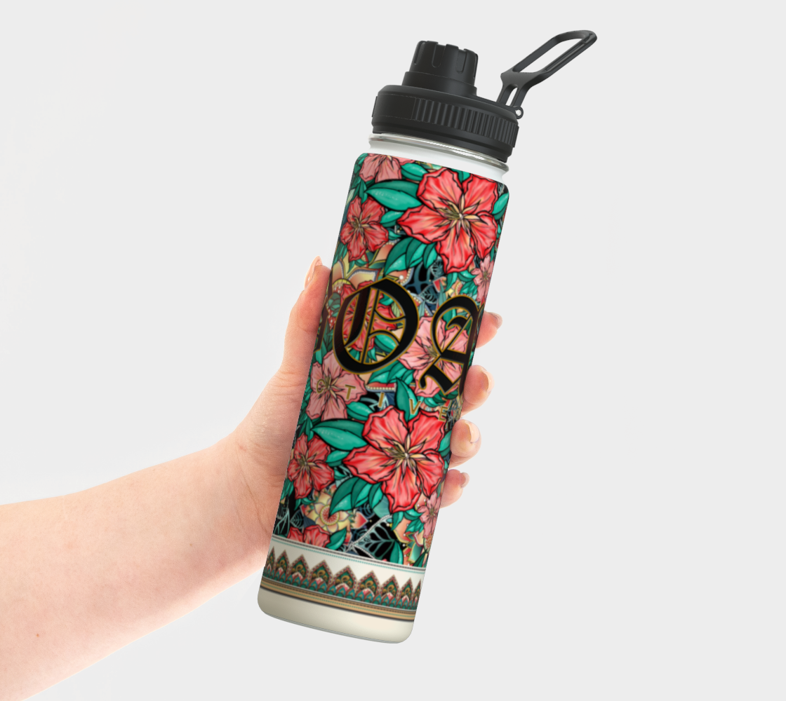 ABOA HIBISCUS WATER BOTTLE