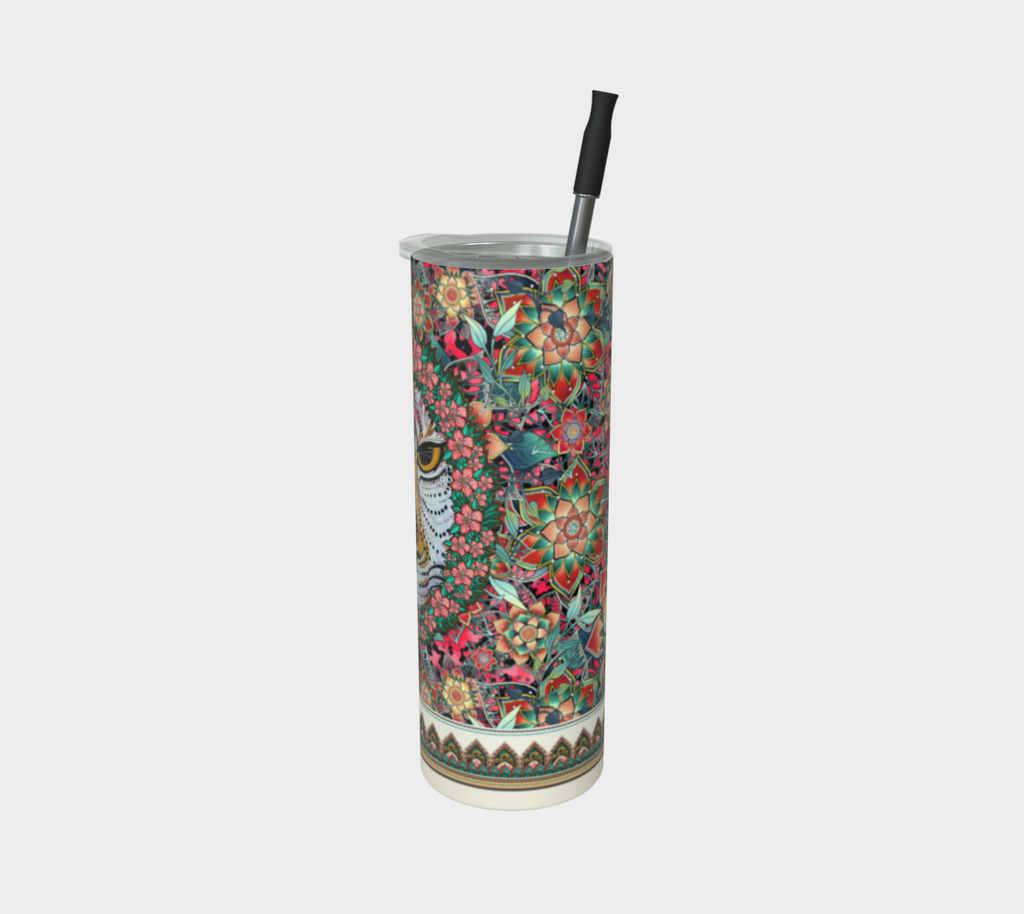 JAGUAR WREATH TUMBLER