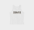ABOA OLD ENGLISH BLACK & GOLD UNISEX TANK