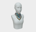 PURPLE TROPICAL SCARF