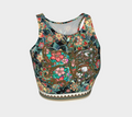 BUTTERFLY TROPICAL CROPPED TANK
