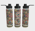 INTENTIONAL PINK TROPICAL WATER BOTTLE