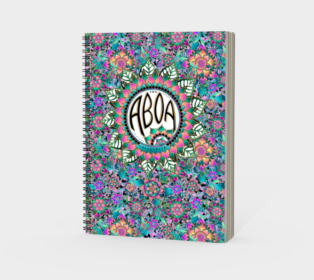 ABOA NOUVEAU PURPLE NOTEBOOK