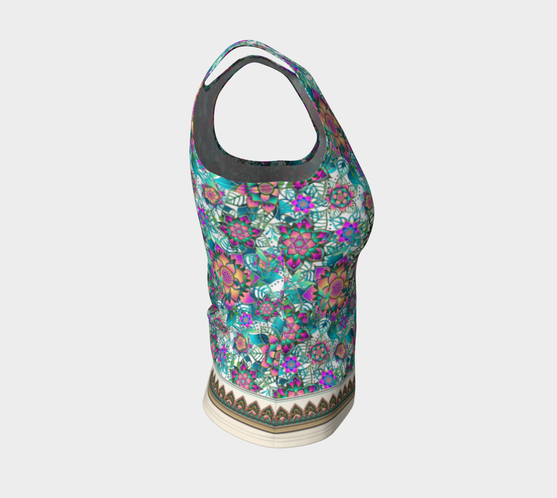 ABOA NOUVEUA TROPICAL SLIMFIT TANK