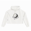 lifestyle apparel, casual clothing, logo tee, cropped hoody, hoody, hoody season, winter wear, winter looks, winter fashion, streetwear, women's fashion, women's looks, lifestyle apparel, casual clothing, unisex, stippled ink, ink art, pointillism, dot work, moon, loon lovers, mandala, love, black and white, stay wild, stipple, wild heart, free spirit