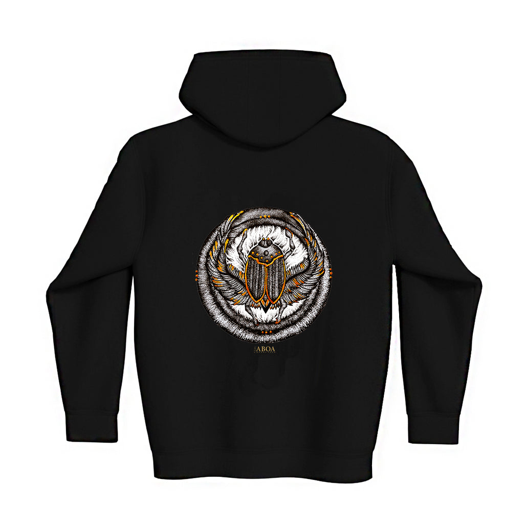 lifestyle apparel, casual clothing, unisex, stippled ink, ink art, pointillism, dot work, animal art, scarab, beetle, ink, black and white, stipple, winter looks, winter wear, winter fashion, streetwear