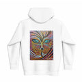 lifestyle apparel, casual clothing, unisex, stippled ink, ink art, pointillism, dot work, animal art, fox, portrait, abstract portrait, pointillism, winter wear, winter looks, winter fashion, streetwear