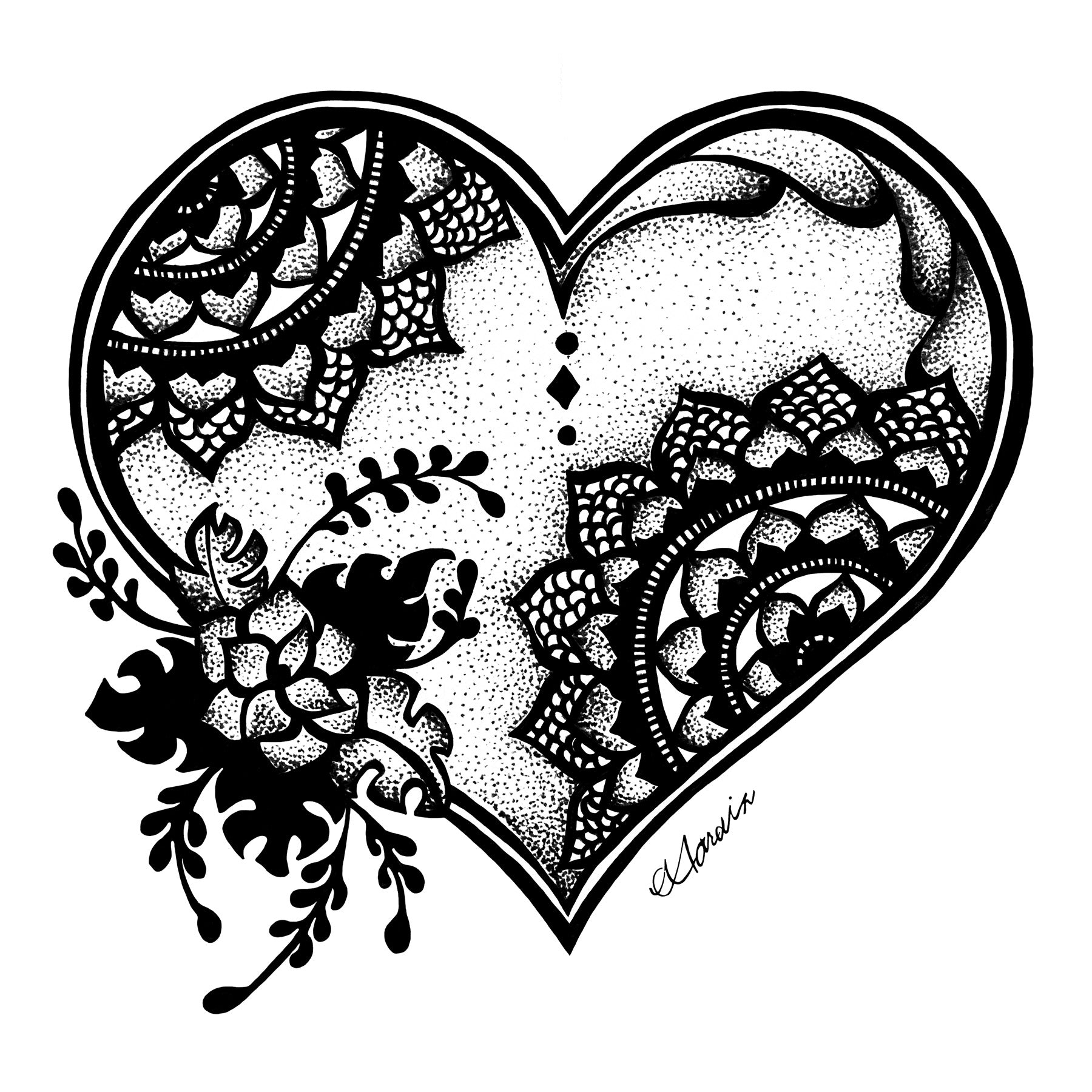 HEART FLOWER