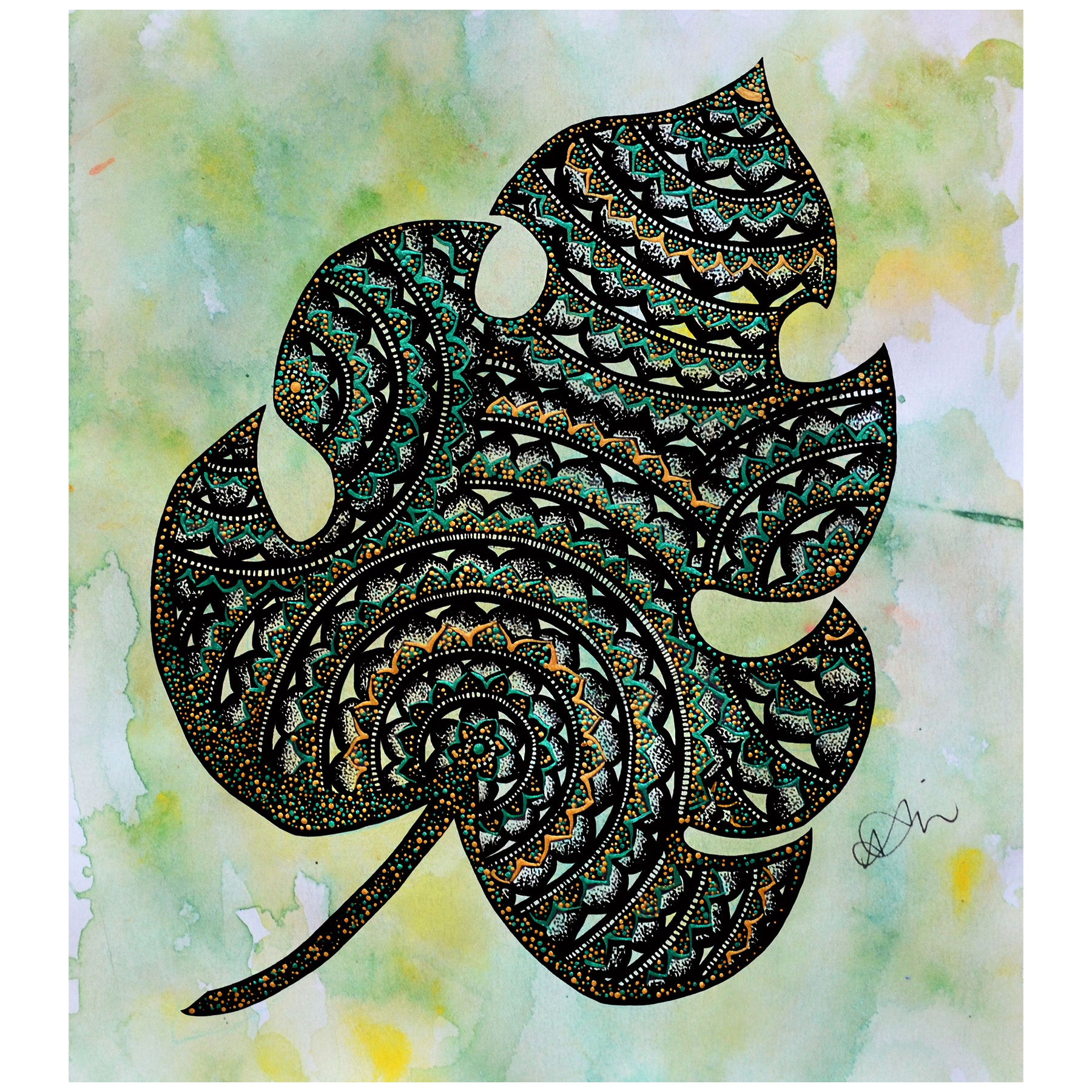 MANDALA LEAF