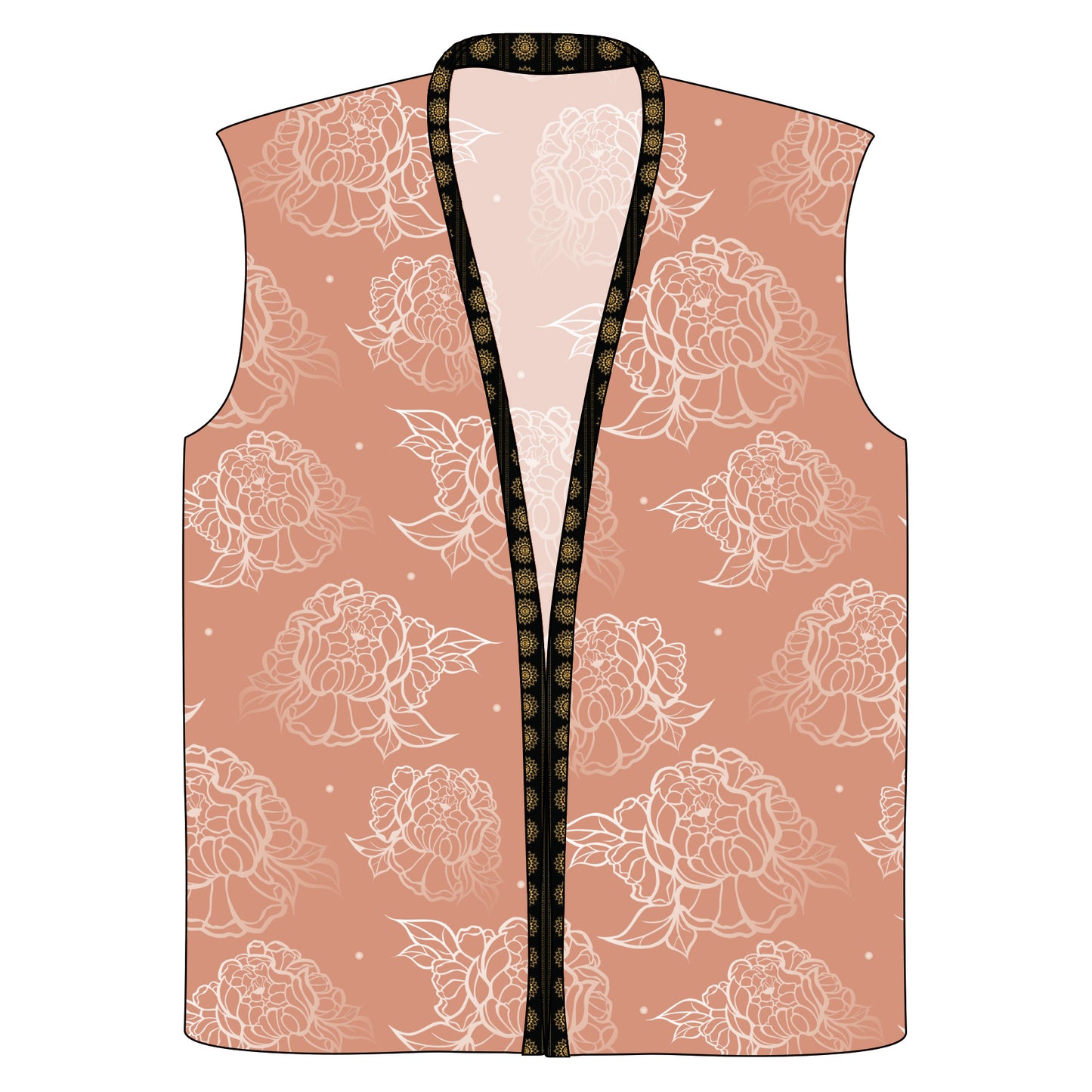 vest, robe, robe style, cover up, resort wear, beach wear, swim wear, sheer, satin, cotton, travel fashion, summer looks, couture, high fashion, pattern design, heart, mandala, pointillism, chic, women's wear, unisex, swim week