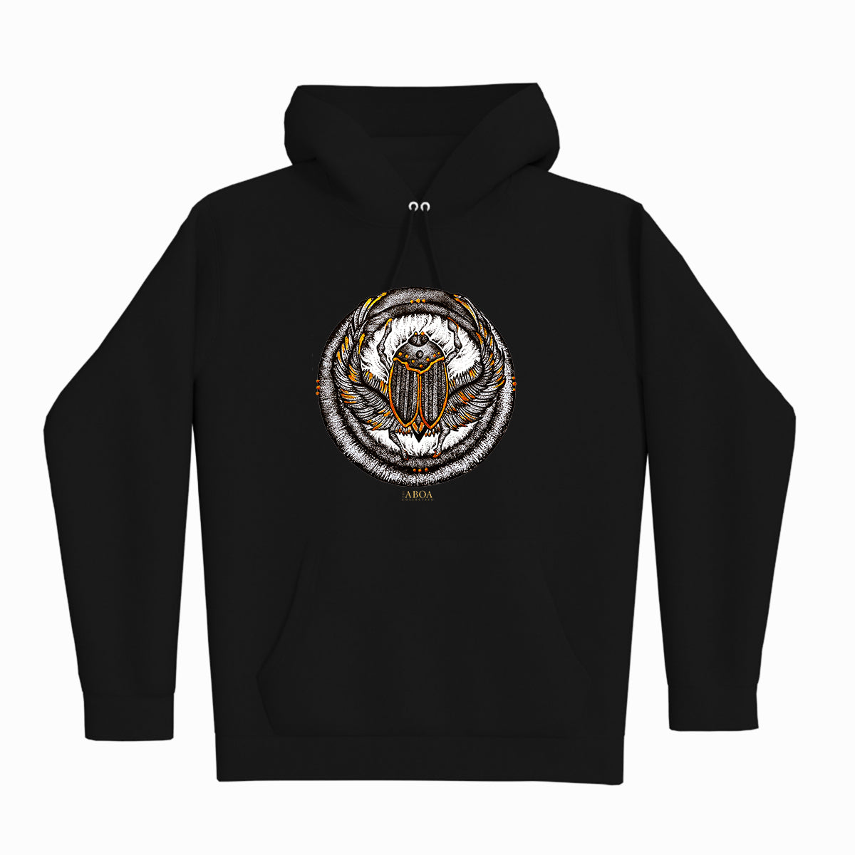 lifestyle apparel, casual clothing, unisex, stippled ink, ink art, pointillism, dot work, animal art, scarab, beetle, ink, black and white, stipple, hoody, hoodie, hoody season, fleece, winter fashion
