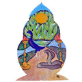 PEACOCK SNAKE PANEL