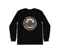 lifestyle apparel, casual clothing, unisex, stippled ink, ink art, pointillism, dot work, animal art, scarab, beetle, ink, black and white, stipple, long sleeve, long sleeve tee, winter fashion, winter looks, winter wear, streetwear