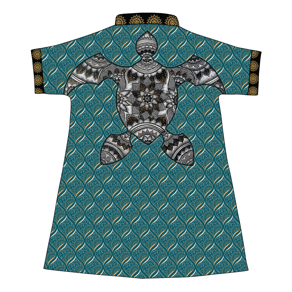robe, robe style, beach wear, swimwear, cover up,  travel fashion, resort wear, summer fashion, summer looks, boho, boho style, unsiex, pattern design, textile art, swim week, couture, handmade, high fashion, diamond, mandala, sea turtle, turtle, animal lovers