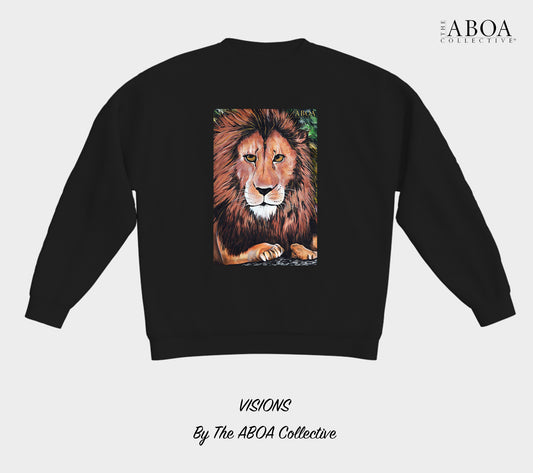 festival wear, lion, fashion art, lifestyle apparel, athletic, summer looks, animal lovers, fleece, crewneck, hoody