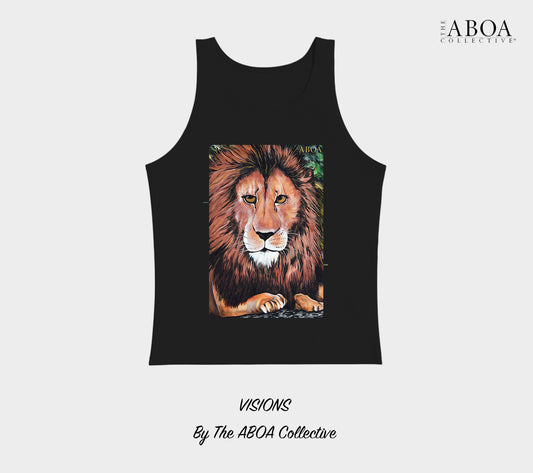 festival wear, lion, fashion art, lifestyle apparel, athletic, summer looks, animal lovers, tank top, tank top