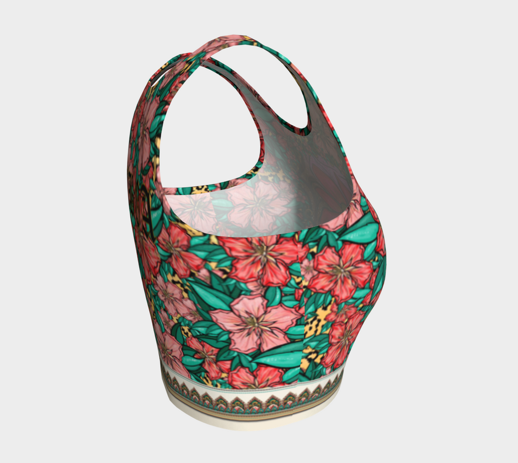 WILD. FLOWER CROPPED TANK