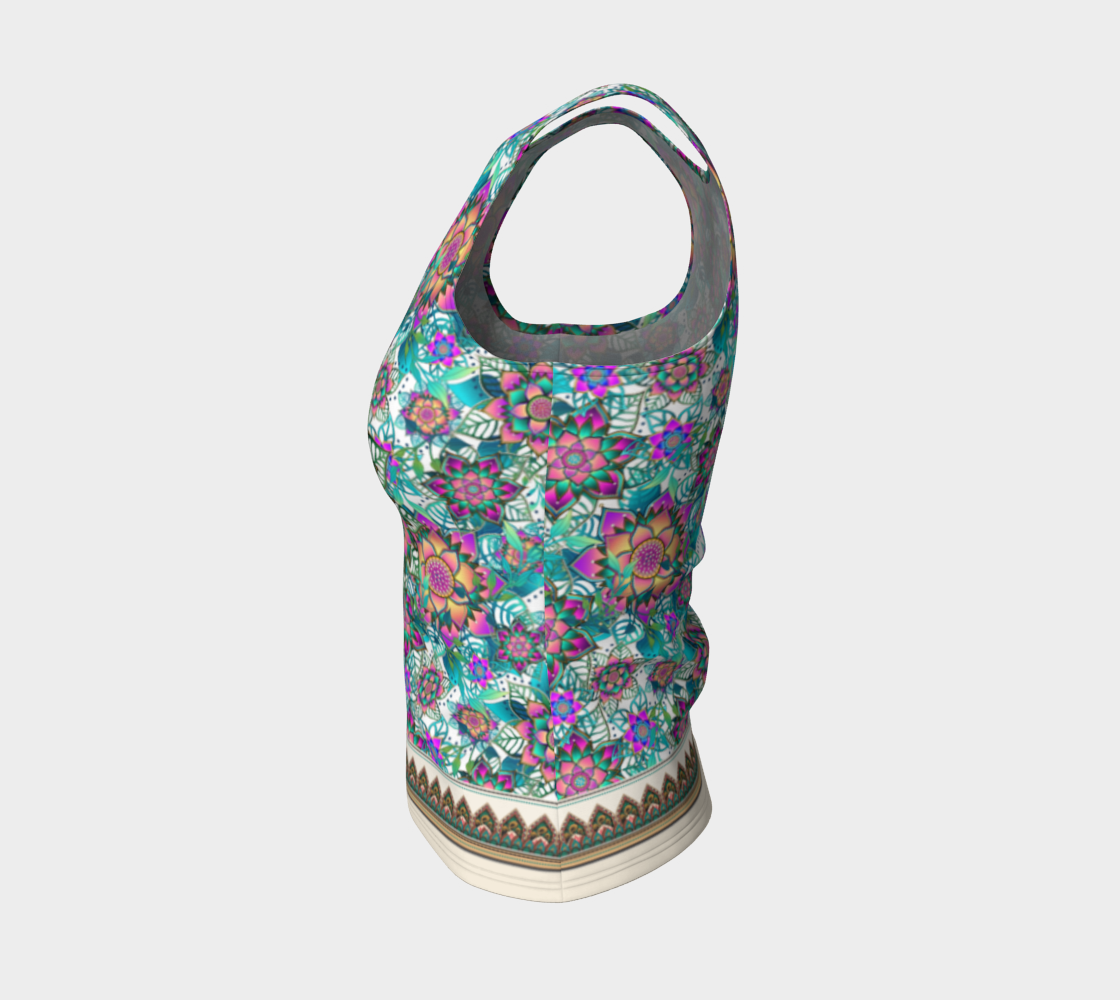 ABOA NOUVEUA TROPICAL SLIMFIT TANK