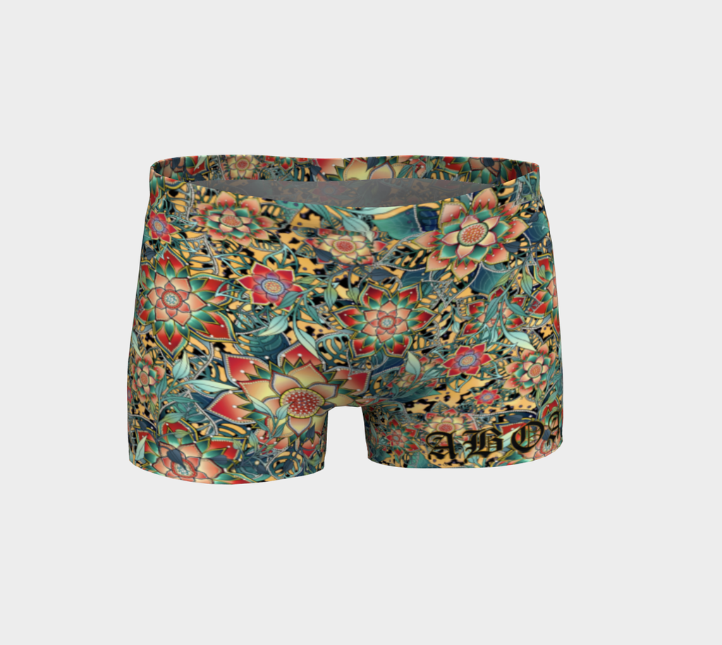PALE GOLD TROPICAL SHORTS