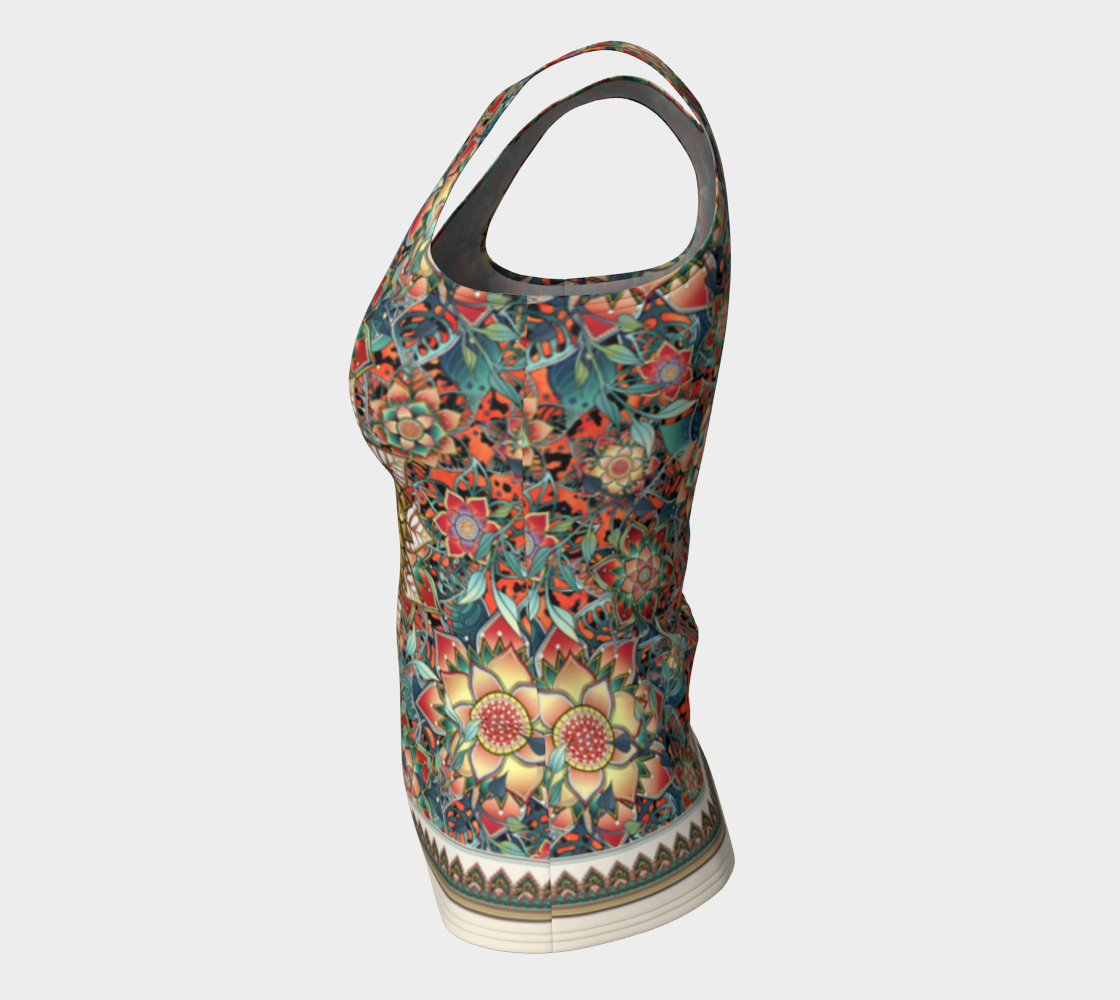 ABOA TROPICAL ORANGE FITTED TANK