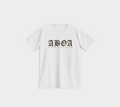 ABOA OLD ENGLISH BLACK & GOLD UNISEX TEE