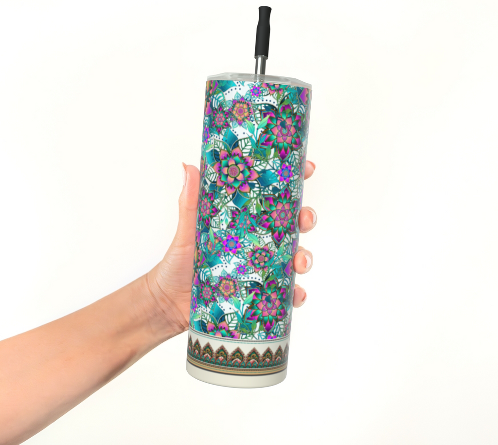 WHITE TROPICAL ORIGINAL TUMBLER