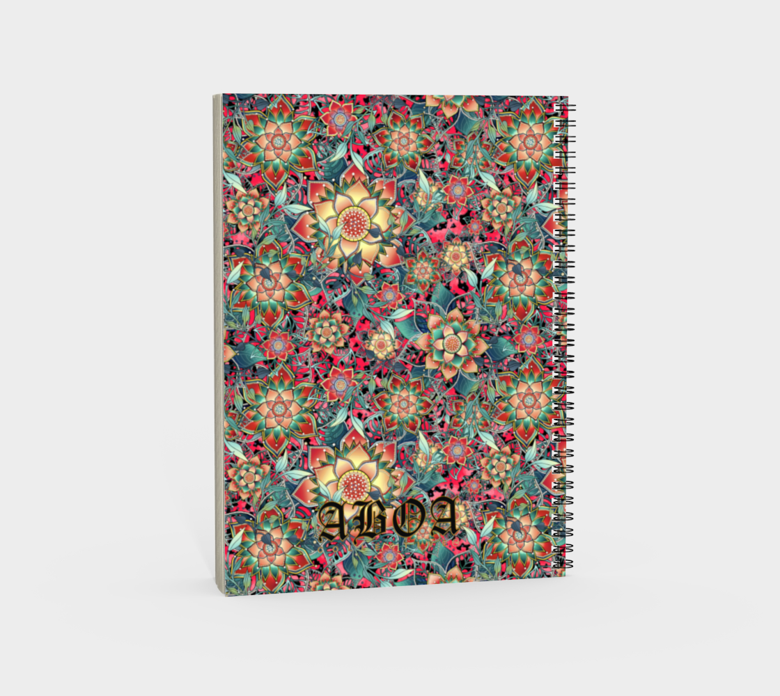 JAGUAR WREATH NOTEBOOK