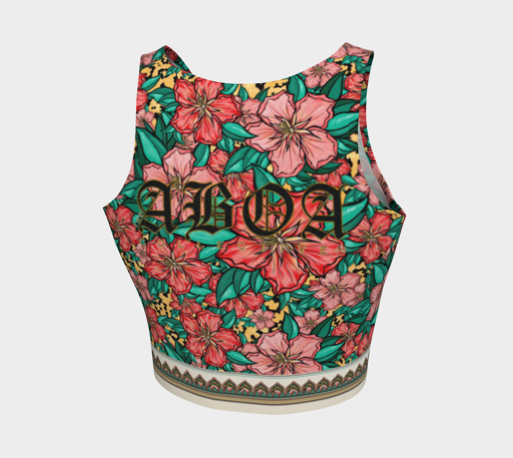 WILD. FLOWER CROPPED TANK