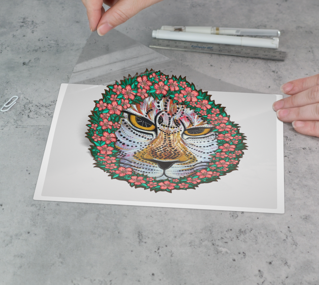 JAGUAR WREATH STICKER