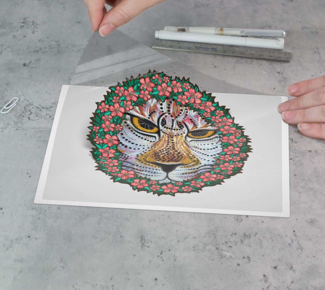 JAGUAR WREATH STICKER