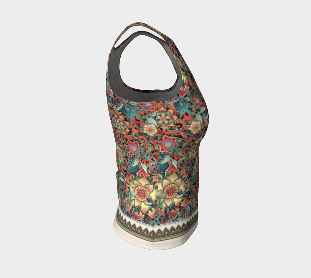 ABOA TROPICAL ORANGE FITTED TANK