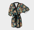 TROPICAL BLACK KIMONO