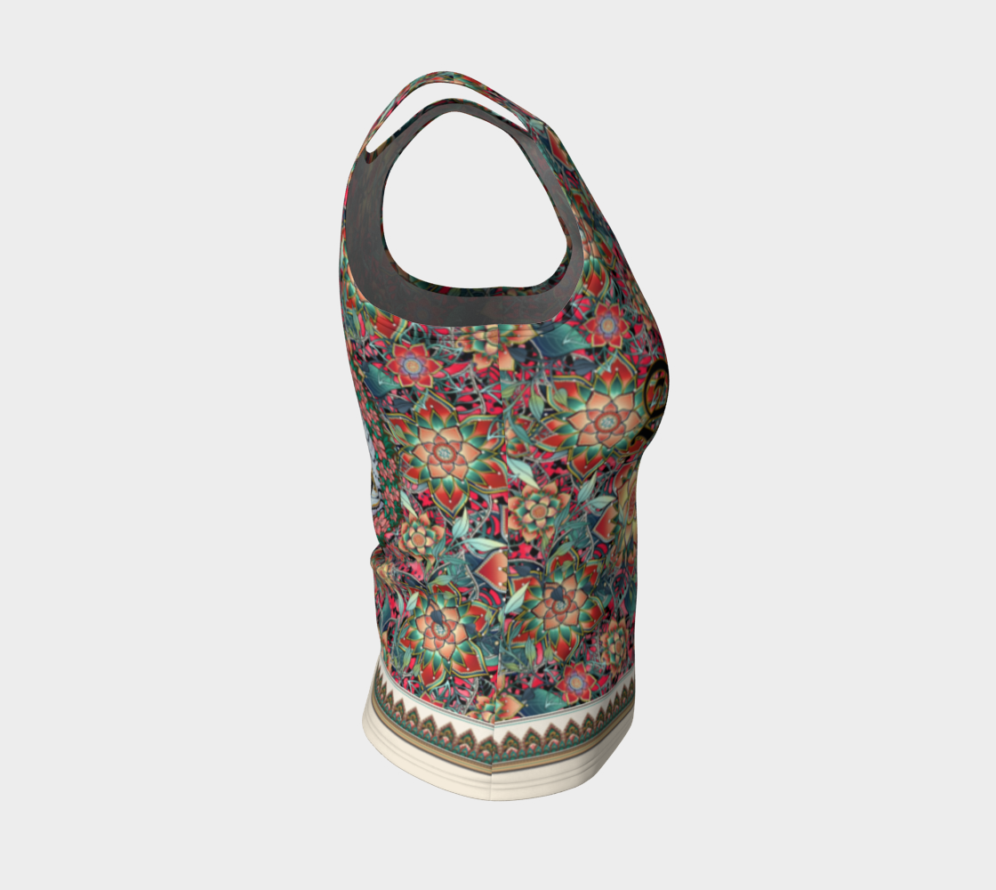 JAGUAR WREATH CORAL TROPICAL FITTED TANK