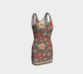 RED TROPICAL ODYCON DRESS