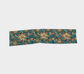 TEAL TROPICAL SCARF