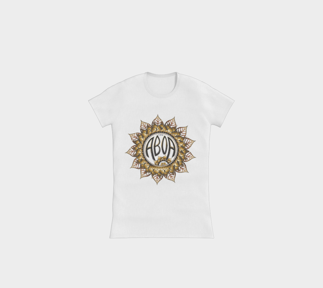 ABOA NOUVEAU GOLD SLIMFIT TEE