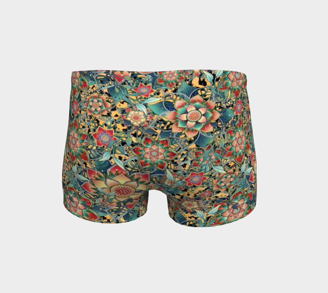 PALE GOLD TROPICAL SHORTS