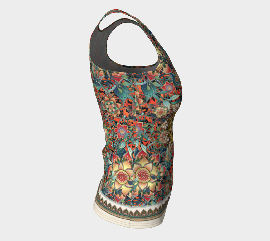 ABOA TROPICAL ORANGE FITTED TANK