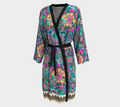 PURPLE TROPICAL PEIGNOIR