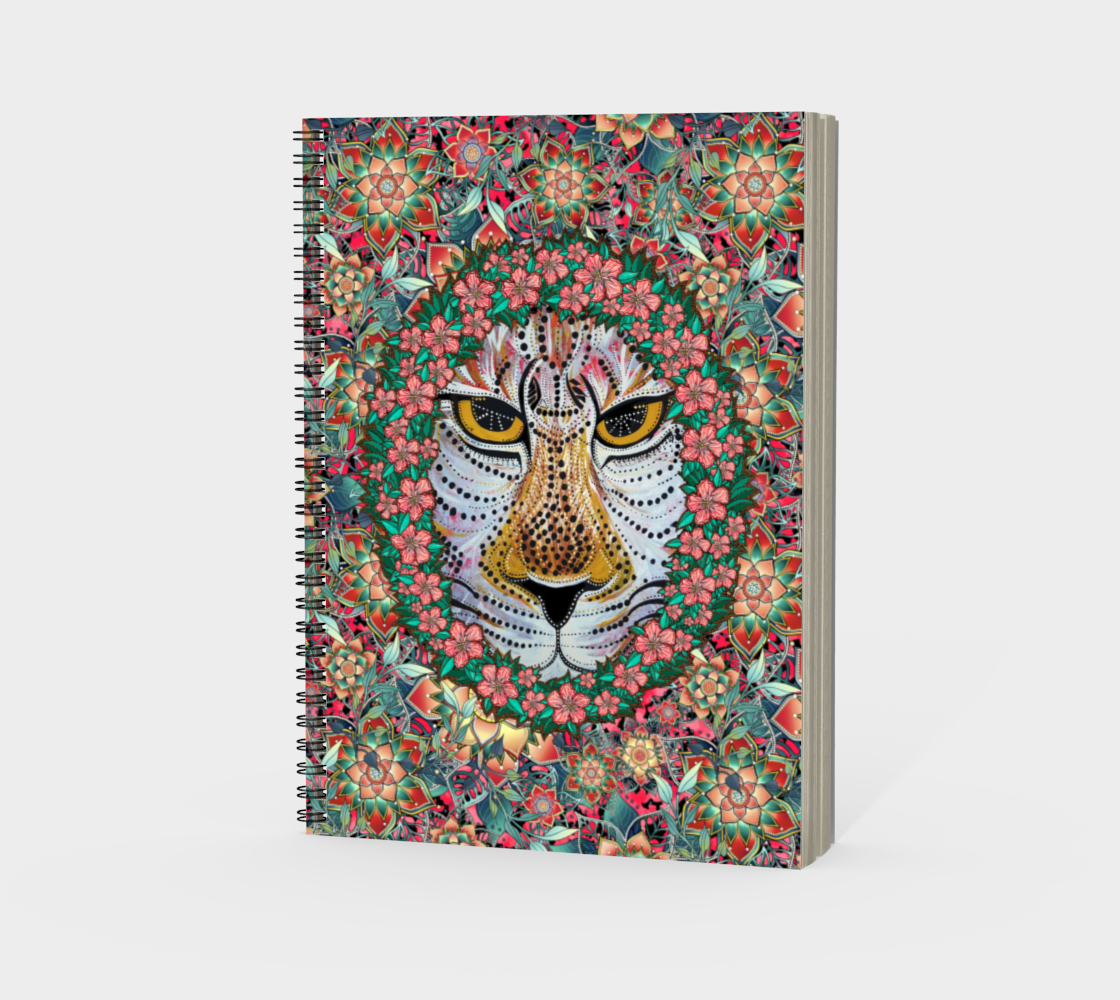 JAGUAR WREATH NOTEBOOK