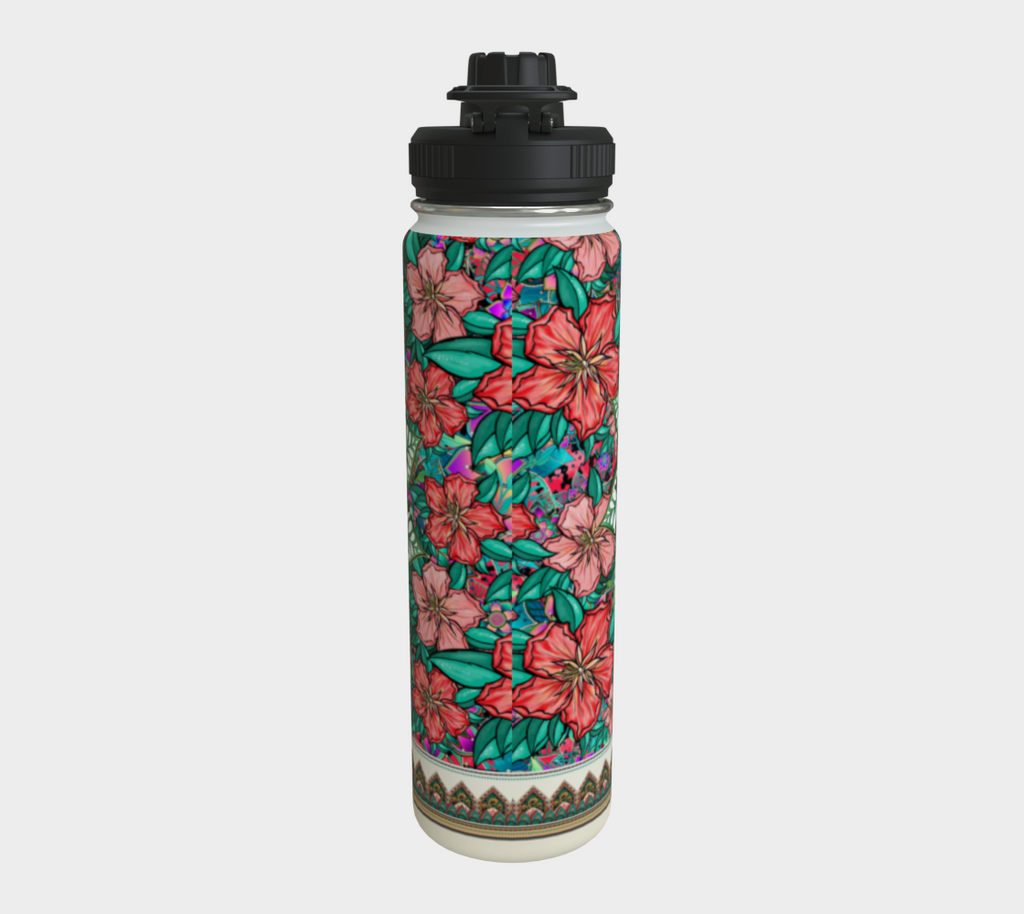 ABOA NOUVEAU HIBISCUS WATER BOTTLE