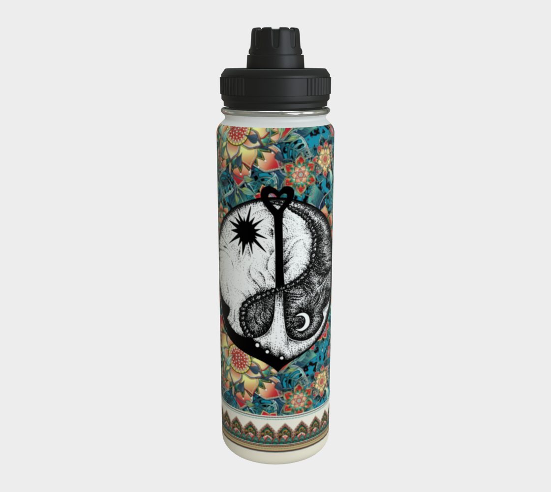 ANCHOR TEAL TROPICAL WATER BOTTLE
