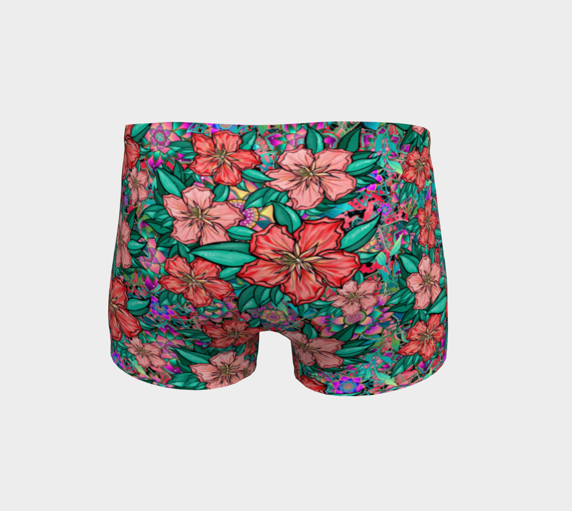 HIBISCUS PURPLE SHORTS