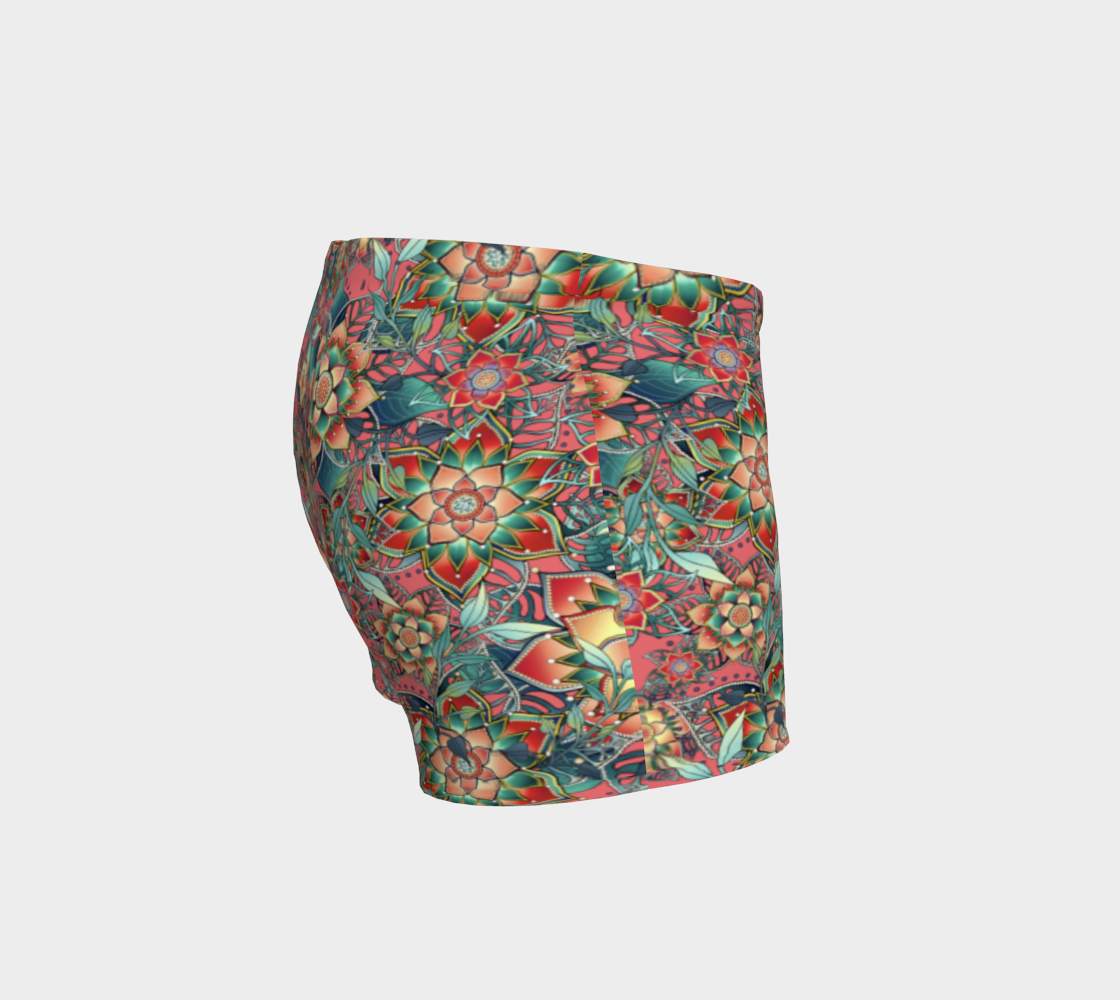 PINK TROPICAL SHORTS