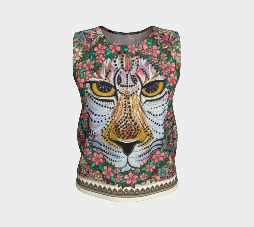 JAGUAR WREATH RELAXED TANK