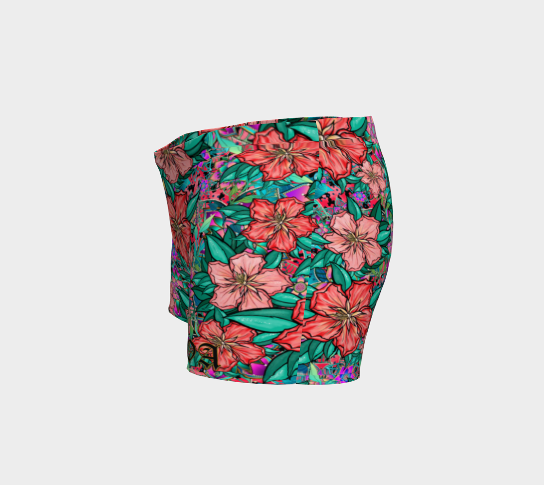 HIBISCUS PURPLE SHORTS