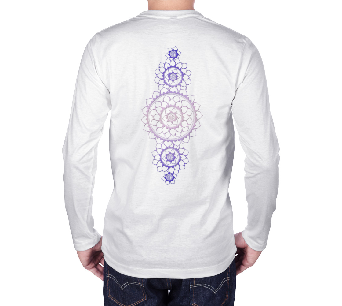 elephant, animals, purple, mandala, crew neck, long sleeve, sweater, fall fashion, winter wear, fashion art, unisex