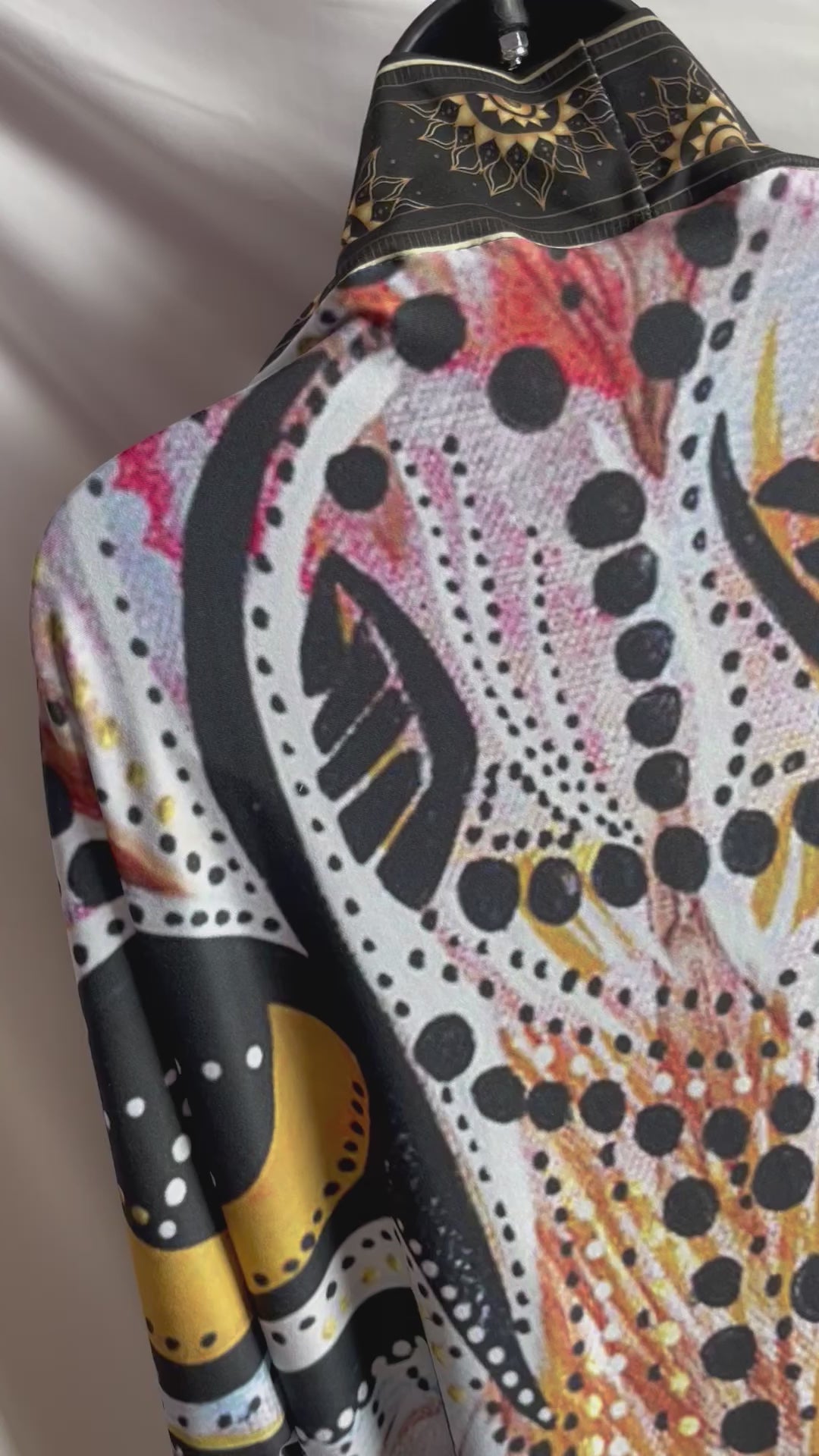 robe, vest, cover up, summer wear, beachwear, casual wear, evening wear, hand made, fashion art, bespoke fashion, jaguar, animal art