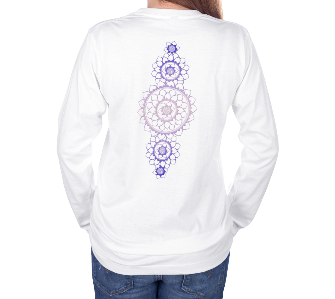 elephant, animals, purple, mandala, crew neck, long sleeve, sweater, fall fashion, winter wear, fashion art, unisex