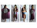 Robe, robe style, kimono style, one size, time portray, patch work, fashion art, pullover, unisex, casual